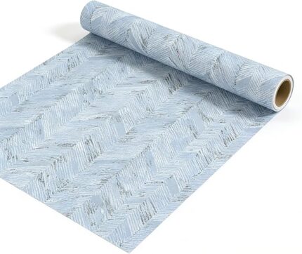 blue herringbone grasscloth wallpaper peel and stick